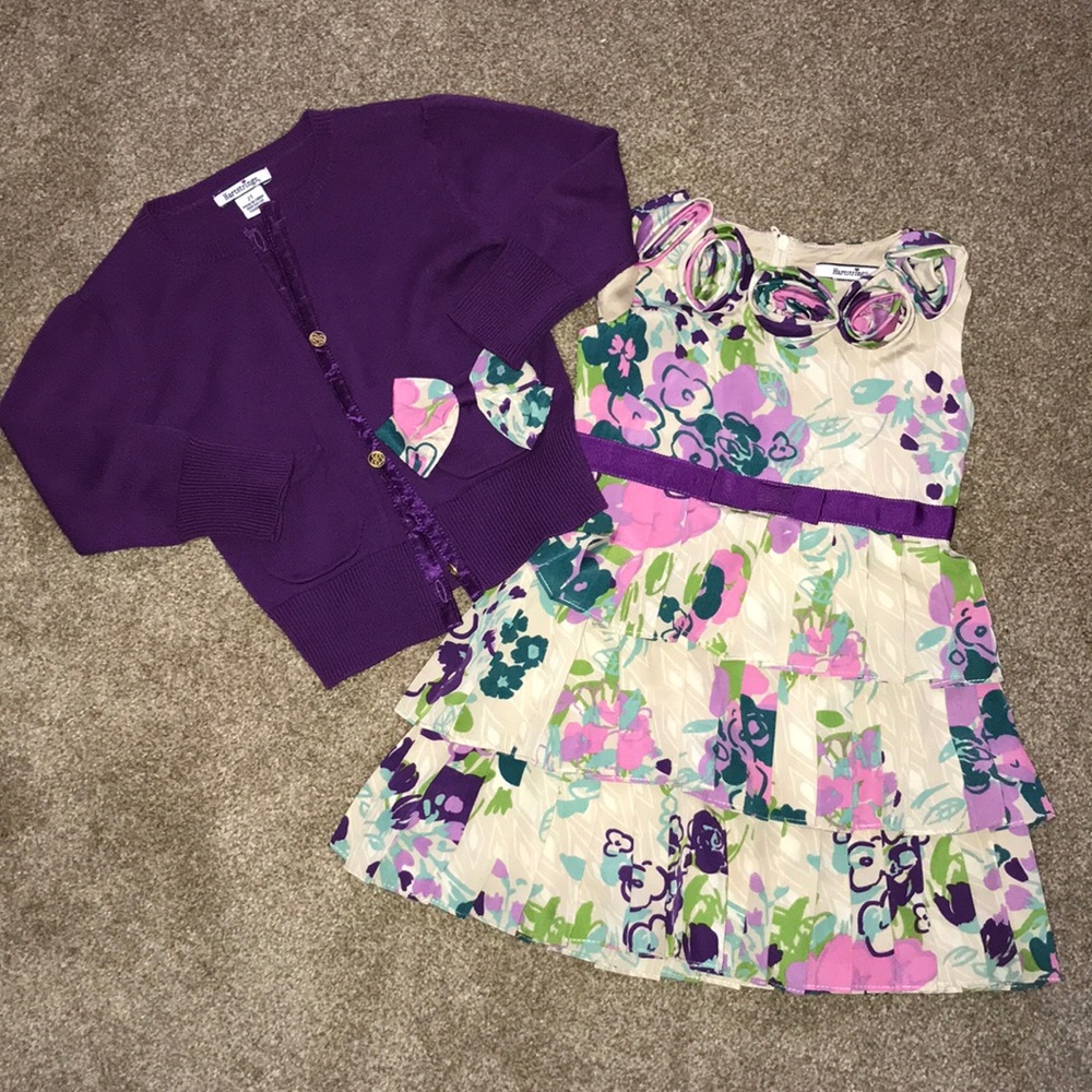 Pleated Dress set